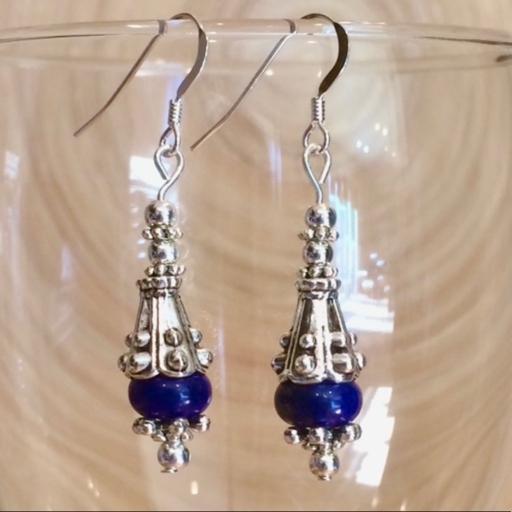 Lapis lazuli earrings
